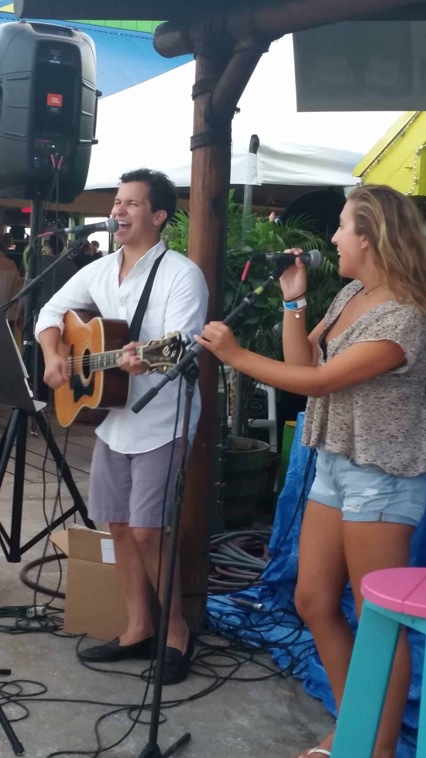 Rocky Cintron's kids singing