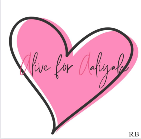 Pink heart with 'Live for Oaktagle' text in cursive.